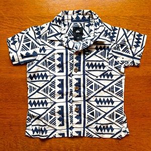 Quicksilver boys button down 24 months